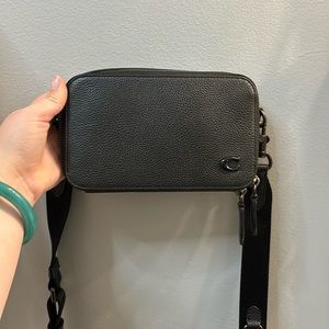 Black coach crossbody